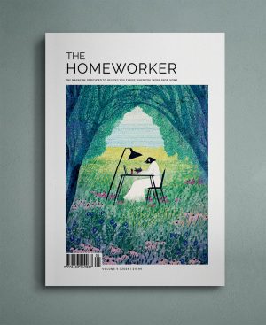 The Homeworker magazine print edition volume 5 cover