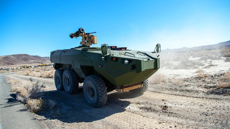 Textron's Cottonmouth prototype for the Marine's Advanced Reconnaissance Vehicle program