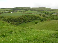 Looking North from Edge of Dun