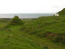 Ditch Cut Across Neck of Dun