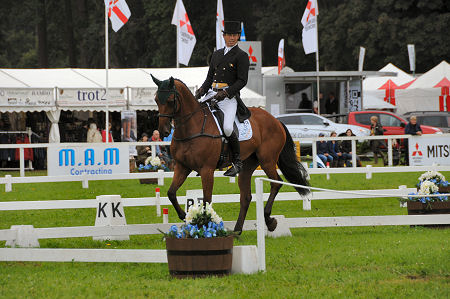 The Blair Castle Horse Trials Under Way