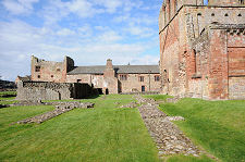 Priory Ruins from the East