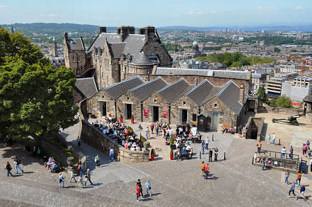 The Middle Ward, with the One O'Clock Gun on the Right