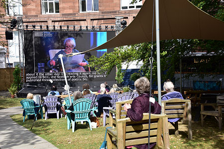 Watching an Event on the Big Screen