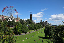 Princes Gardens During the Festival