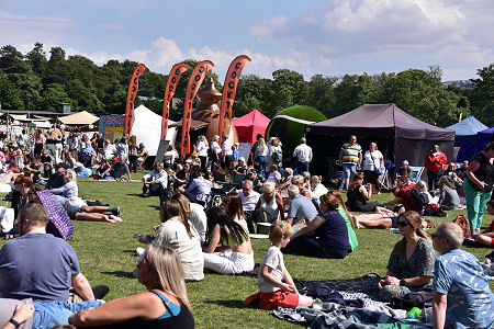 Edinburgh Foodies Festival in Inverleith Park