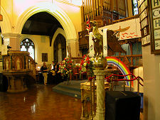 Lectern and Pulpit