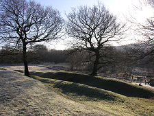 Ramparts on South Side of Fort