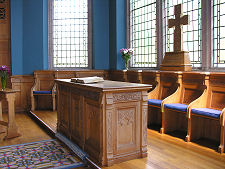 Communion Table and Cross