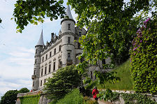 The Castle Glimpsed from the East