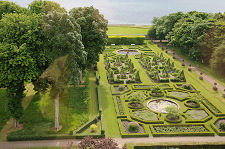 The Garden through Castle Window