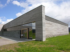 Battlefield Side of the Visitor Centre