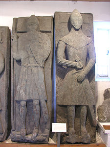 Effigies of Knights on Grave Slabs