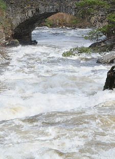 Same View With River in Spate