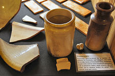 Display of Stoneware