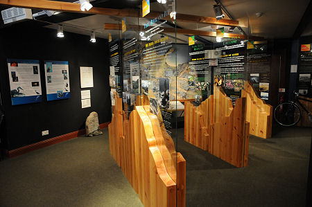 Inside the Visitor Centre