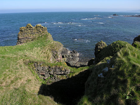 Much of What's Left of Turnberry Castle