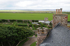 The Walled Garden from the Castle 