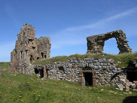 The West Side of Newark Castle