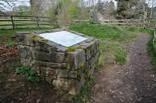 Information Panel with Stone Beyond