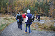 Descent from the Car Park