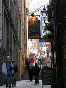 Edinburgh's Fleshmarket Close