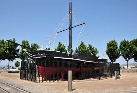 Replica of the Comet in Port Glasgow