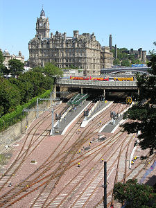 Waverley Station, Edinburgh