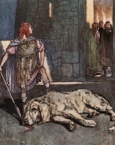 Cúchulainn Slays the Hound of Culain