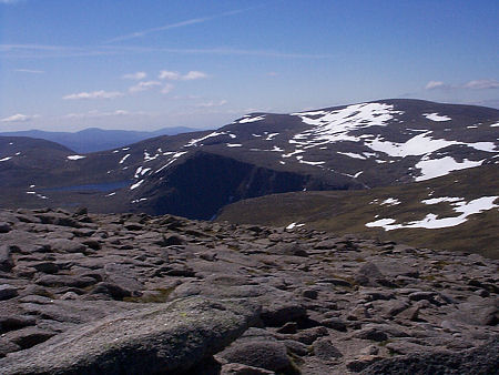 Ben Macdui Seen from Cairn Gorm