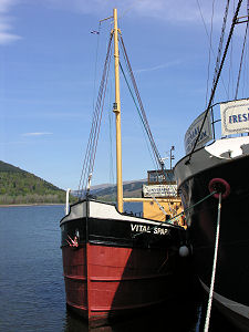 The Vital Spark at Inveraray