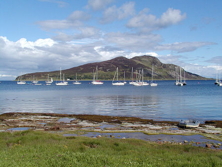 Holy Island Seen from Lamlash on Arran