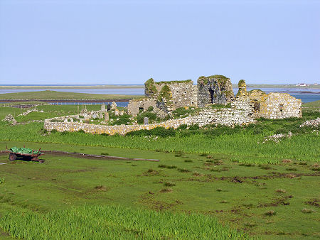 Teampull na Trionaid or Trinity Church on North Uist, Rebuilt by Amy