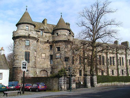 Falkland Palace, Where James V Died on 14 December 1542