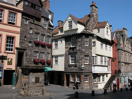 John Knox's House on the Royal Mile in Edinburgh