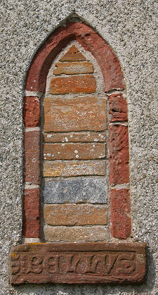 Medieval Window in St Magnus Church