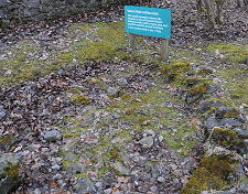 Part of Wade's Original Road Surface, Killiecrankie