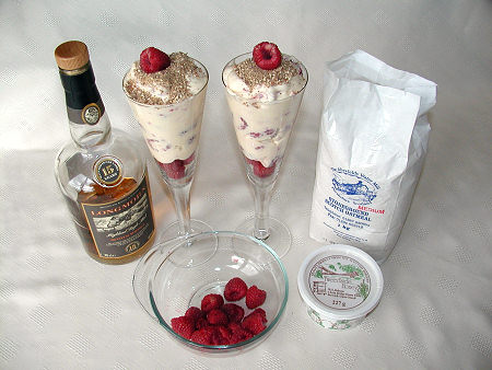 Cranachan and Ingredients