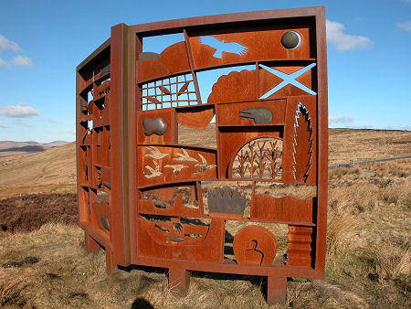 Hugh MacDiarmid Memorial near Langholm