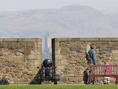 Stirling Castle and the Wallace Monument