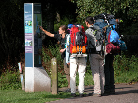 Walkers in Balmaha