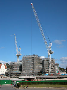 Scottish Parliament Being Built