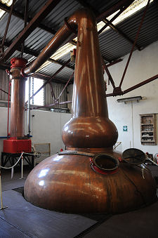 The Wash Still and Condenser