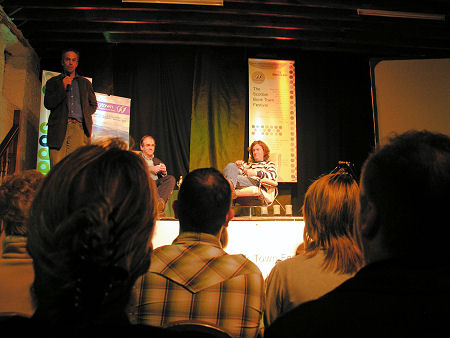 James May During a Festival Event at Bladnch Distillery