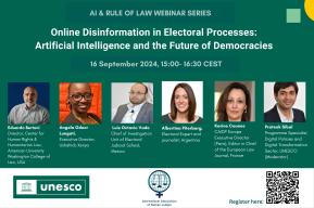 Online Disinformation in Electoral Processes: Artificial Intelligence and the Future of Democracies