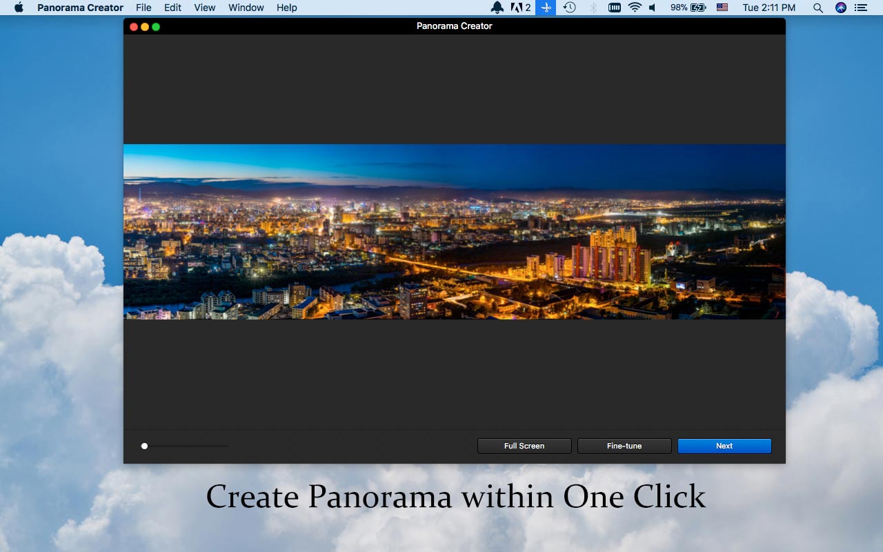 Panorama Maker in One Click