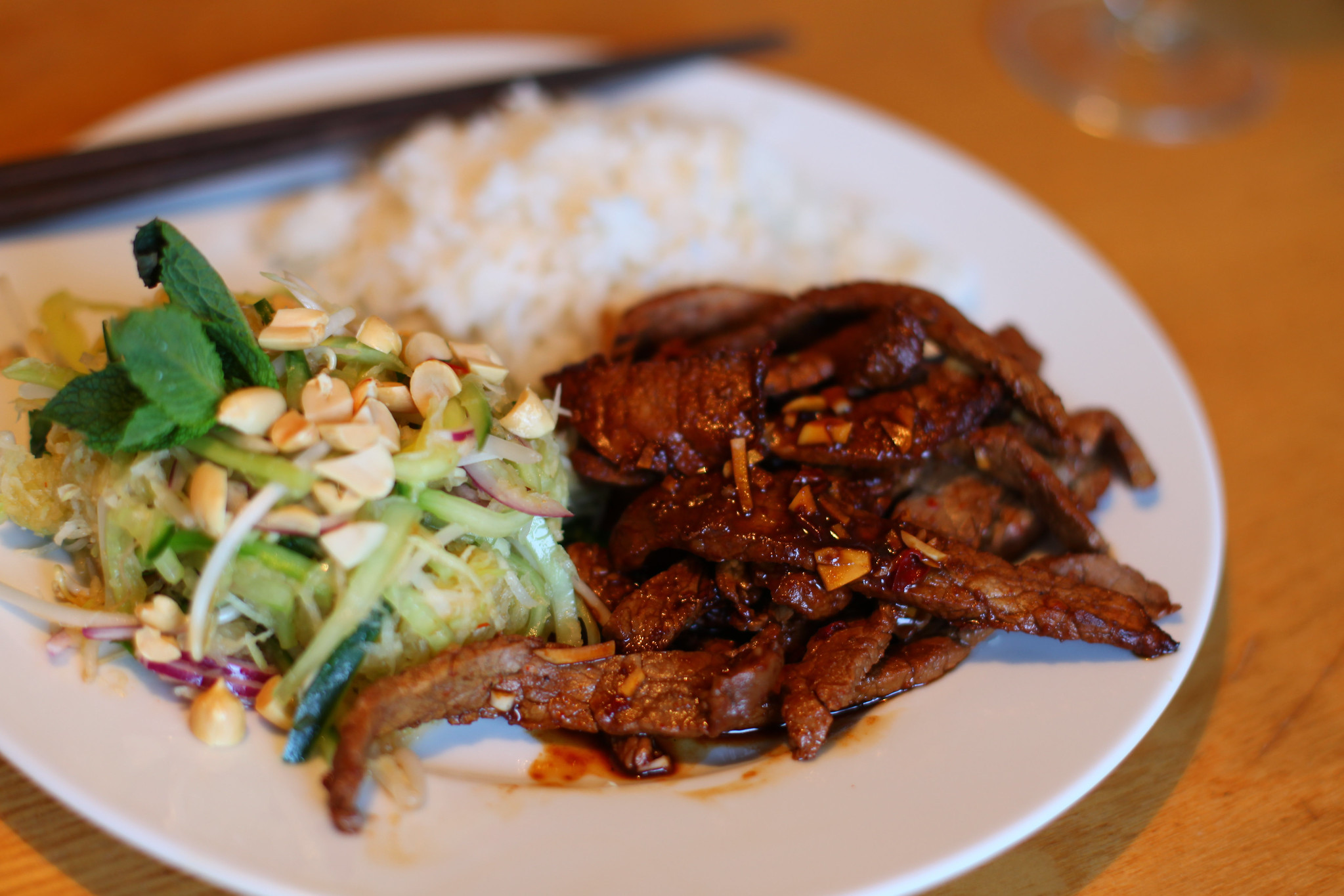 Thai-style Beef with Basil