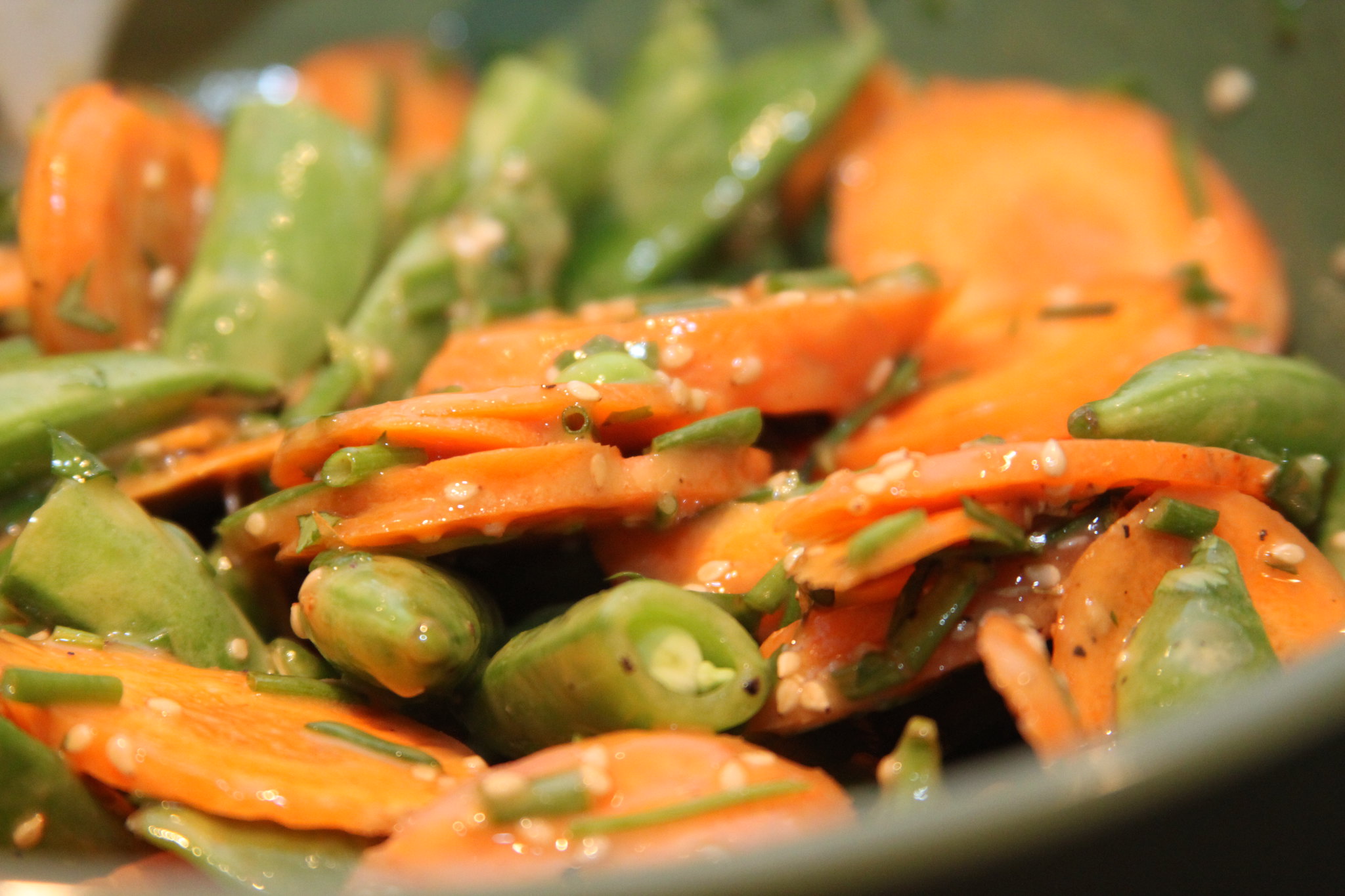 Snap Pea Salad with Green Beans & Quinoa