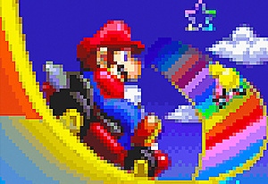 Better Colors Mario Kart: Super Circuit