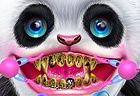 Cute Panda Dentist Care